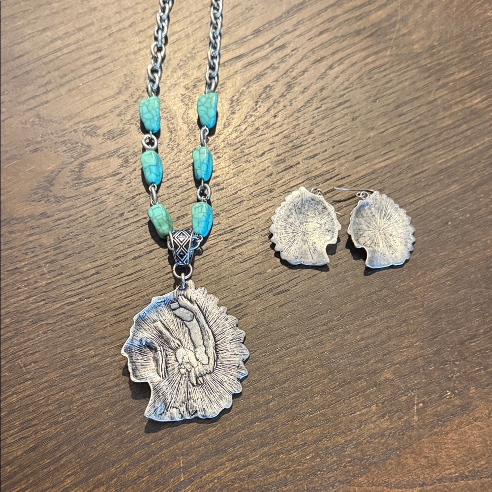 Beautiful Costume jewelry in turquoise - Picture 5 of 5